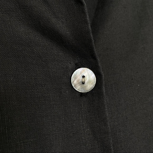 โ๏ธSOLD Vintage GAP Linen Button Front Maxi Dress - Picture 7 of 11